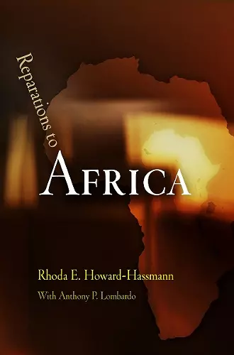 Reparations to Africa cover