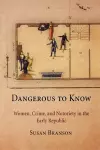 Dangerous to Know cover