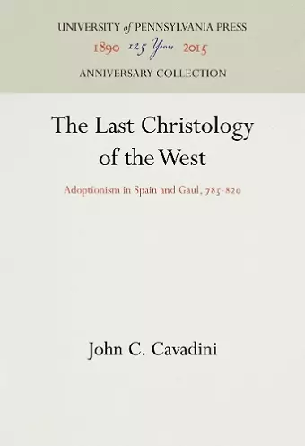 The Last Christology of the West cover