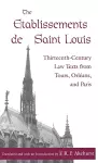 The Etablissements de Saint Louis cover