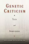 Genetic Criticism cover