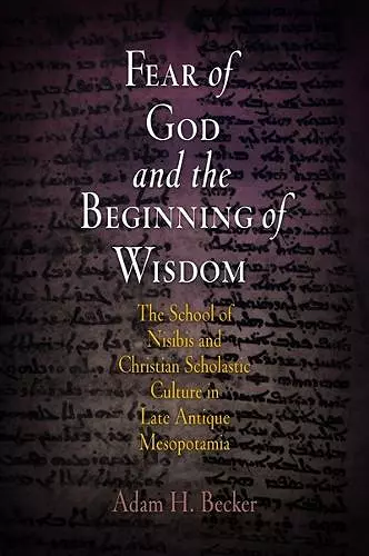 Fear of God and the Beginning of Wisdom cover