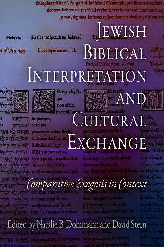 Jewish Biblical Interpretation and Cultural Exchange cover