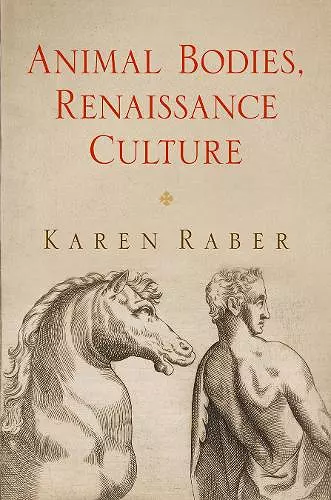 Animal Bodies, Renaissance Culture cover