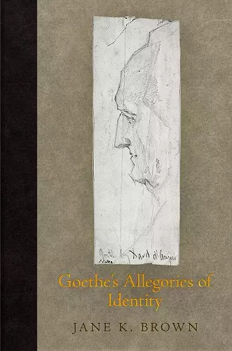 Goethe's Allegories of Identity cover