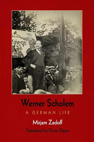 Werner Scholem cover