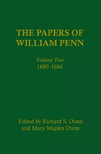 The Papers of William Penn, Volume 2 cover