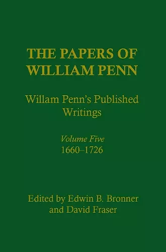 The Papers of William Penn, Volume 5 cover