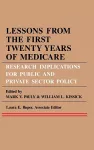 Lessons from the First Twenty Years of Medicare cover