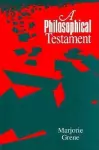 A Philosophical Testament cover