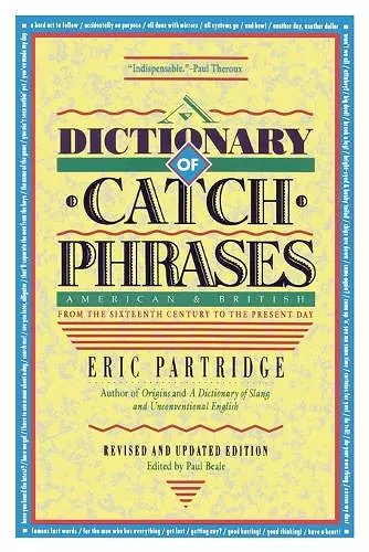 Dictionary of Catch Phrases cover