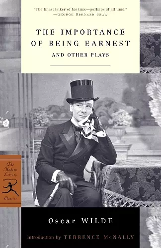 The Importance of Being Earnest cover