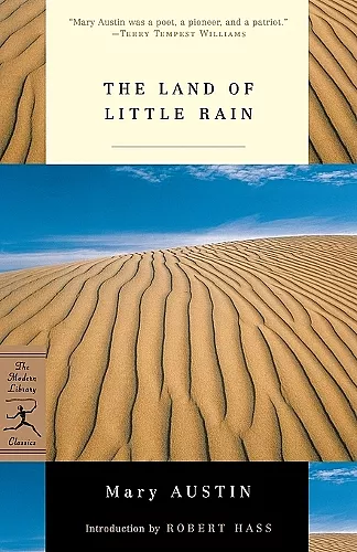 The Land of Little Rain cover