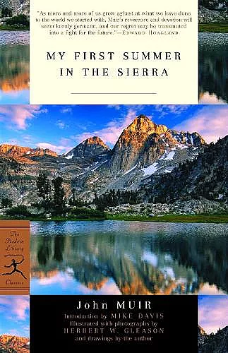 My First Summer in the Sierra cover