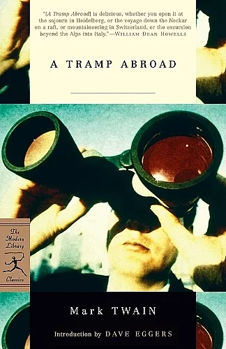 A Tramp Abroad cover