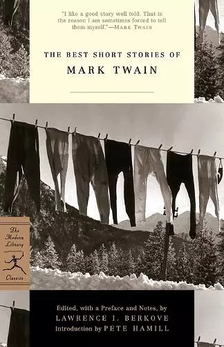 The Best Short Stories of Mark Twain cover