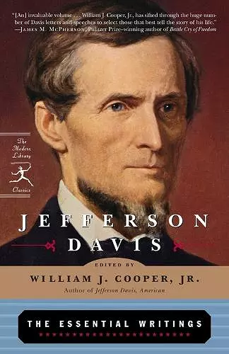 Jefferson Davis: The Essential Writings cover