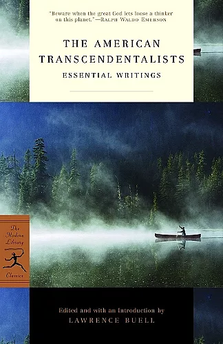 The American Transcendentalists cover