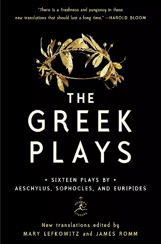 The Greek Plays cover