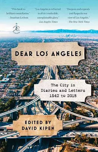 Dear Los Angeles cover