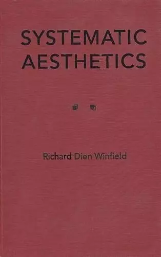 Systematic Aesthetics cover