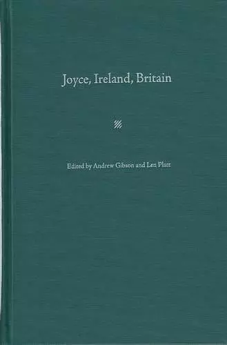 Joyce, Ireland, Britain cover