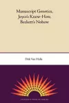 Manuscript Genetics, Joyce's Know-how, Becket's Nohow cover
