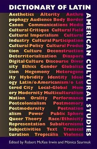 Dictionary of Latin American Cultural Studies cover