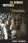To Render Invisible cover