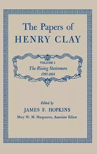 The Papers of Henry Clay cover