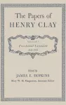 The Papers of Henry Clay cover