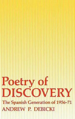 Poetry Of Discovery cover