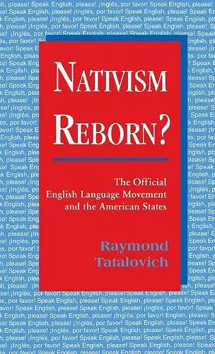 Nativism Reborn? cover