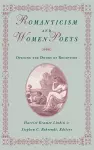 Romanticism and Women Poets cover