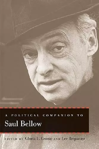 A Political Companion to Saul Bellow cover