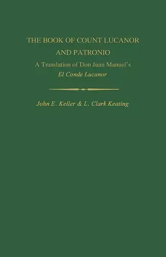 The Book of Count Lucanor and Patronio cover