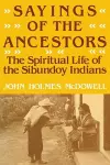 Sayings of the Ancestors cover