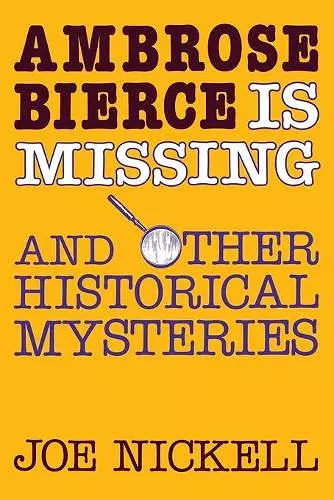 Ambrose Bierce is Missing cover