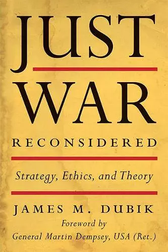 Just War Reconsidered cover