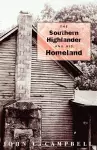 The Southern Highlander and His Homeland cover