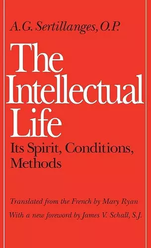 The Intellectual Life cover