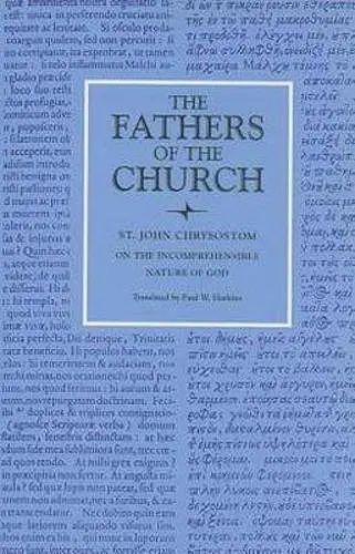On the Incomprehensible Nature of God cover