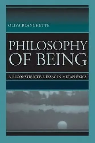 Philosophy of Being cover