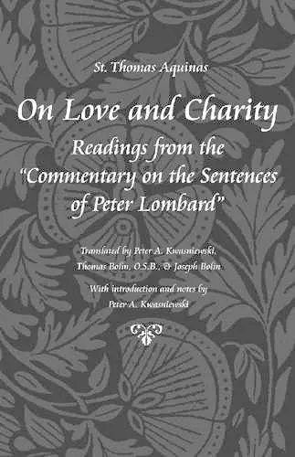 On Love and Charity cover