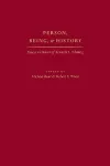 Person, Being and History cover