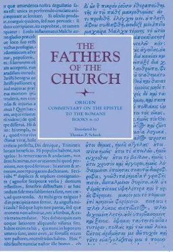 Commentary on the Epistle to the Romans, Books 6-10 cover