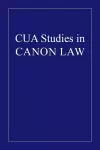 A Comparative Study of Crime and Its Imputability in Ecclesiastical Criminal Law and in American Criminal Law cover