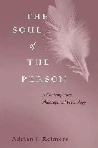 The Soul of the Person cover