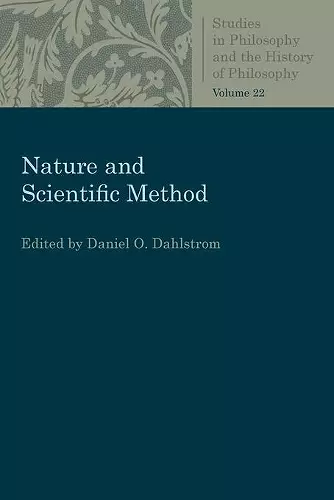 Nature and Scientific Method cover