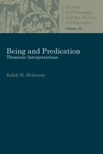 Being and Predication cover